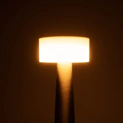 Cordless Designer LED Table Lamp Gold (21cmH)