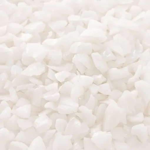 Crushed Glass Sand 2-5mm Clear White (600g Jar)