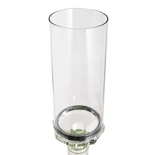 Crystal Glass Cylinder Candle Holder Clear (81cmH)