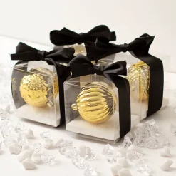 Cupcake Box Clear with Base 30mic White (90x90x90mm) Pack 10