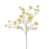 Daisy Spray 20x Flowers Yellow (3.5cmDx72cmH)