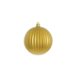 Decorative Assorted Hanging Baubles Set 24 Gold (8cmD)