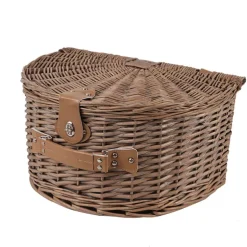 Deluxe 4 Person Picnic Basket Brown (41x31x22cmH)