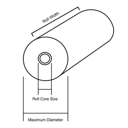 Desk Top Folding Kraft Paper Roll Dispenser 750mm