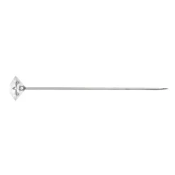 Diamond Head Pins Pack 50 Clear (8mm x 5.2cm)