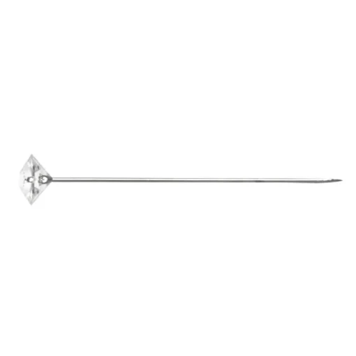Diamond Head Pins Pack 50 Clear (8mm x 5.2cm)