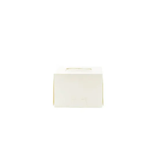 Donut Single Baked Goods Window Box White (99x99x70mmH)