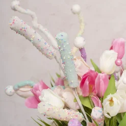 Donut Stick Spray w Sprinkles Multi (64cmH)