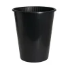 Dutch Flower Bucket Plastic Round 13L Black (28Dx33cmH)