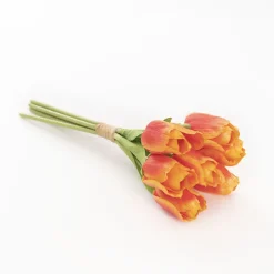 Dutch Tulip Bouquet x 7 Orange (30cmH)