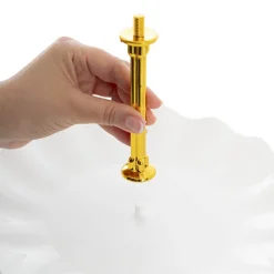 Elegant 2 Tier Cake Stand White (23cmH)