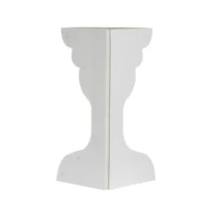 Elegant Foldable Paper Plinth White (50Dx70cmH)