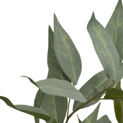 Faux Willow Eucalyptus Tree Green (65cmH)