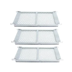 Flower & Plant Trolley Half 3 Mesh Shelf (71.5X56.5x190cmH)