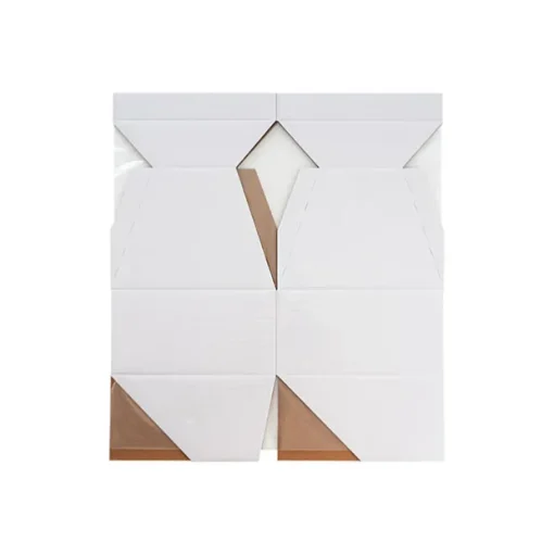 Flower Bouquet Classic POD Med Pack 5 White (17.5x17.5x27cm)