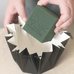 Flower Bouquet Designer Pod Pack 10 Black (13.8x14.4Hcm)