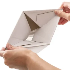 Flower Bouquet Vase POD Small PK5 White (14x14x22Hcm)