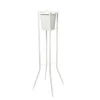 Flower Display Stand Single Bucket 91cmH White