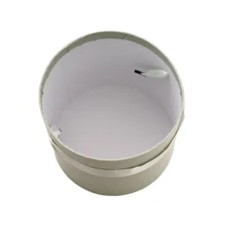 Flower Hat Box Petite Round Sage Green Set 3 (17Dx13.5cmH)