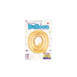Foil Balloon 40" (101.6cmH) Letter 'Q' Gold