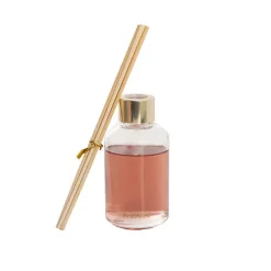 Fragrance Candle & Diffuser Gift Set Vanilla & Peach Blossom