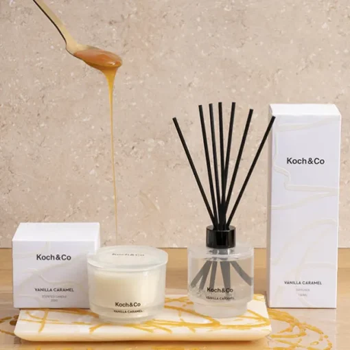 Fragrance Soy Candle Mystical Vanilla Caramel (9x7cmH) 200g