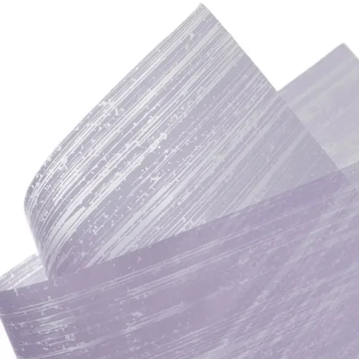 Frosted Cello 50mic Designer Stripes Lilac Pk100 (50x70cm)