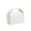 Gable Box Flat packed Large White (24x13x13Hcm)