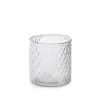 Glass Ann Maggie Vase Clear (12Dx12cmH)