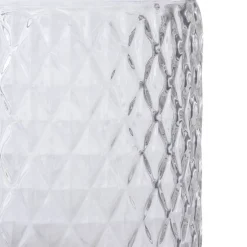 Glass Ann Maggie Vase Clear (12Dx12cmH)