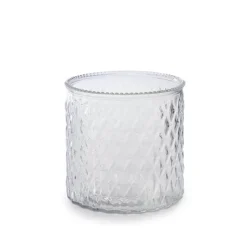 Glass Ann Maggie Vase Clear (15Dx15cmH)