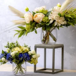 Glass Avery Vase Clear (17TDx19.5Dx20cmH)