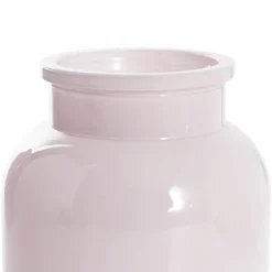 Glass Botany Bottle Glossy Dusty Pink (14x16cmH)