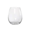 Glass Claire Vase Clear (15Dx18cmH)