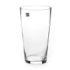 Glass Conical Floral Vase Clear (14Dx25cmH)