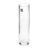 Glass Cylinder Bud Vase Clear (6Dx22cmH)