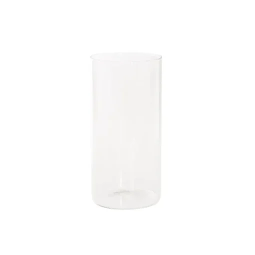Glass Cylinder Floral Event Vase Clear (12Dx20cmH)