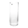 Glass Cylinder Vase Tall Clear (15Dx50cmH)