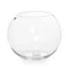Glass Fish Bowl 22cm Clear (14TDx22Dx19cmH)