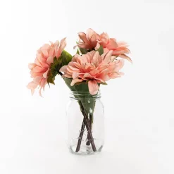 Glass Mason Jar Large Clear (10x17cmH)