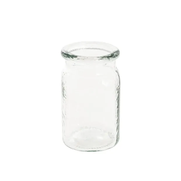 Glass Valley Jar Clear (8x14cmH)