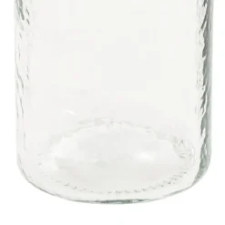 Glass Valley Jar Clear (8x14cmH)