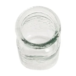 Glass Valley Jar Clear (8x14cmH)