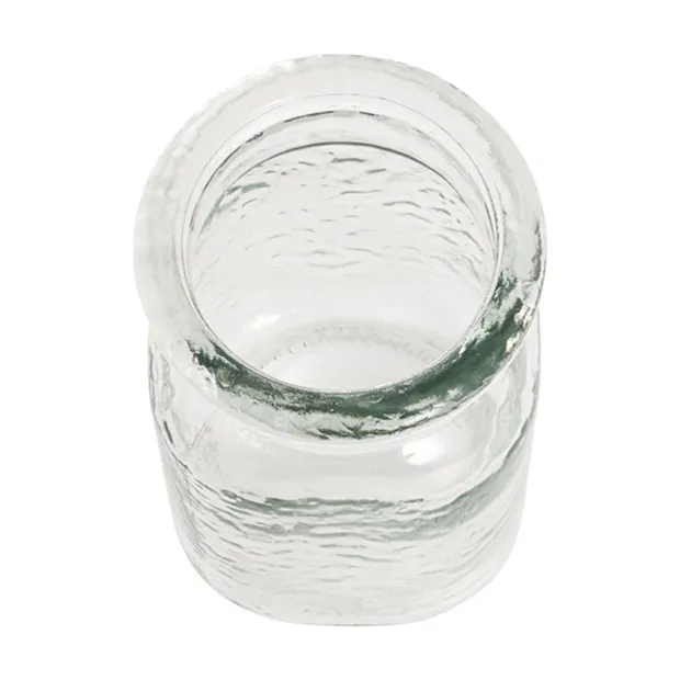 Glass Valley Jar Clear (8x14cmH)