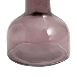 Glass Vintage Bottle Bud Vase Dark Brown (3.3TDx8.4BDx12cmH)