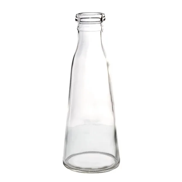 Glass Vintage Evelyn Bottle Bud Vase Clear 500ml 8.5x22.5cmH