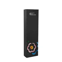 Glossy Rose Box Dozen Black (75x21x11cmH) Set 3