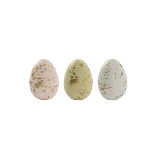 Gold Speckled Mini Easter Eggs Pack 24 Pastel (4cmD)