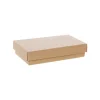 Gourmet Box Rectangle Mini Brown Kraft (25x15x5.5cmH)