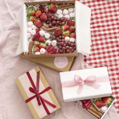 Gourmet Box Rectangle Mini Brown Kraft (25x15x5.5cmH)